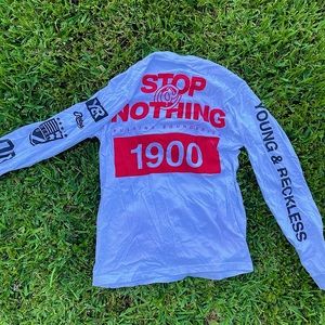 Young and Reckless Graphic Tee Long Sleeve